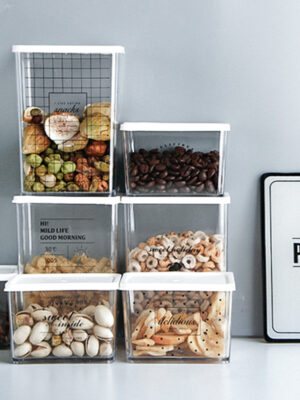 Grocery Tank Kitchen Creative Tea Storage Box