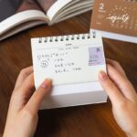 Simple Mini Desk Colorful Calendar 2020