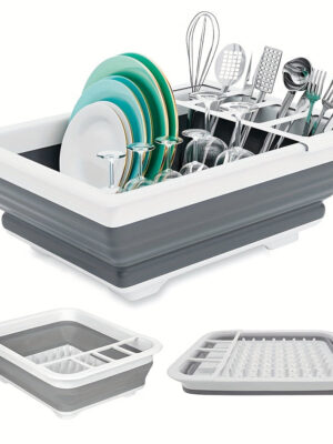 Dish Rack with Utensil Holder
