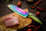 Kitchen Knife Set - Green Handle