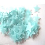 Kids Bedroom Fluorescent Glow In The Dark Stars Wall Stickers