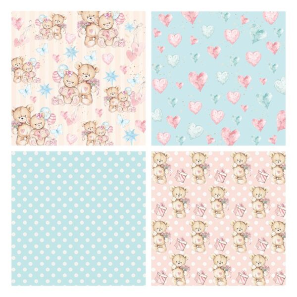 6 Inch DIY Scrapbooking Craft Art Background Paper