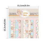 6 Inch DIY Scrapbooking Craft Art Background Paper
