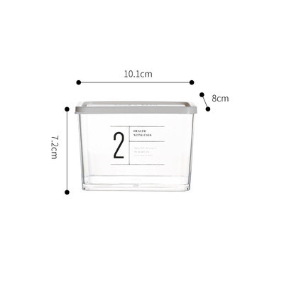 Grocery Tank Kitchen Creative Tea Storage Box