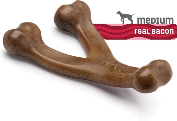 Benebone Wishbone Durable Dog Chew Toy for Aggressive Chewers