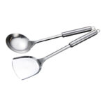 Anti-Scald Stainless Steel Kitchen Utensil Spatula