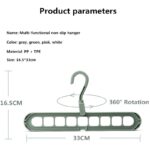 Multi-port Plastic Clothes Hanger