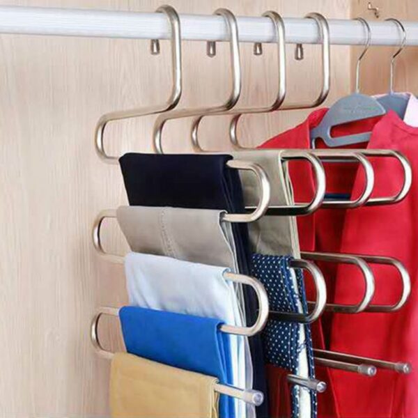 Multi-functional S-type multi-layer hanger