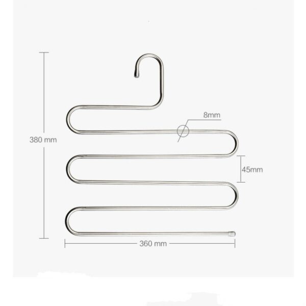 Multi-functional S-type multi-layer hanger