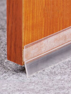 Floor Stickers Transparent Windproof Silicone Sealing Strip Bar