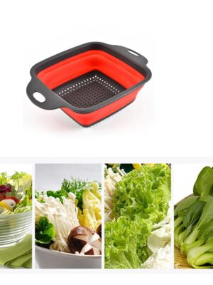 Fold-able Drain Multipurpose Basket
