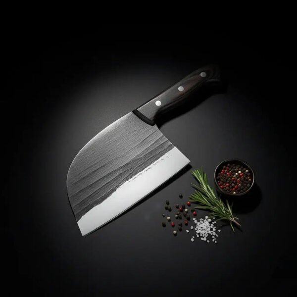 Stainless Steel Meat Cleaver Knife – Easy-Cut Bone & Poultry Knife