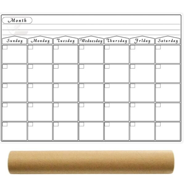 Magnetic Dry Erase Monthly Planner Calendar