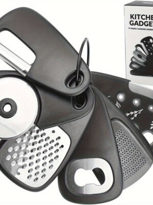 Kitchen Gadget Set Stainless Steel for RV & Camping (6pcs)