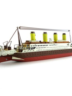 Kid's Puzzle 3D Titanic Metal Model DIY Boat Ship Educational Toys