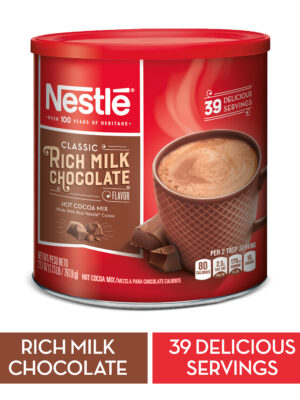 Nestle Rich Milk Chocolate Hot Cocoa Mix 27.7 oz. Canister