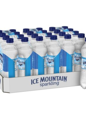 Ice Mountain Sparkling Water, Simply Bubbles, 16.9 oz. Bottles (24 Count)