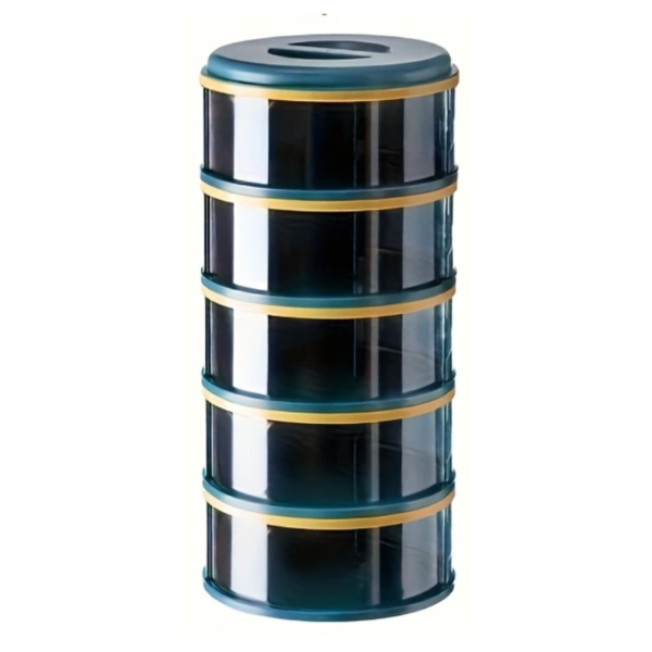 Stackable Mint Green Food Storage Covers (5-Layer)